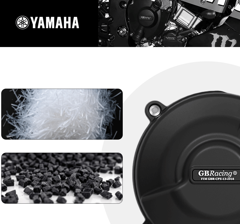 Suitable for Yamaha Mt-09 Xsr900 Fz-09 Protective Cover Gbracing Engine Anti-Fall Side Cover