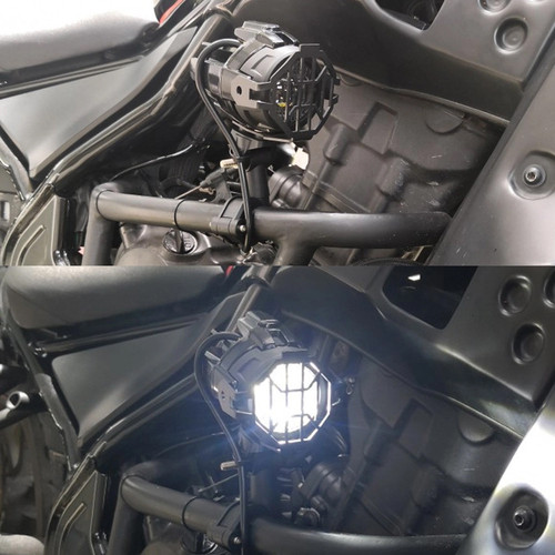 Motorcycle LED spotlights external headlights LED modification lights motorcycle spotlights fog lights electric bike fog lights universal
