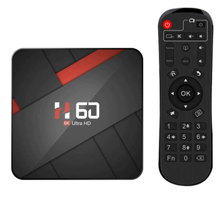 H60 сет-топ бокс 4ГБ/64ГБ H616 двойной Wi-Fi Android10.0 Bluetooth HD плеер BOX