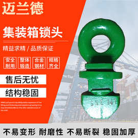 厂家供应船用集装箱钩 集装箱吊耳 起重吊环锁头起重索具现货销售