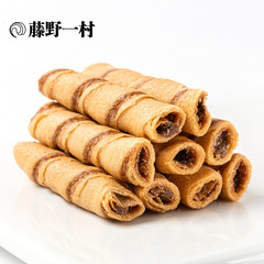 Tengyo Ichigun Chocolate Roll, Japanese-Style Flavored Crispy Popularity Canned Snack 128g