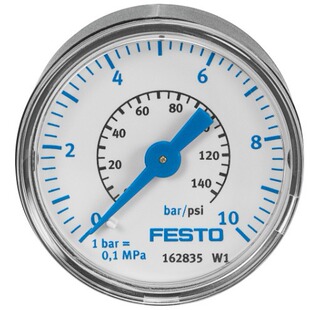 Manometro Di Precisione FESTO PAGN-P-63-0.6M-G14-1 Per Pannello - Nuovo