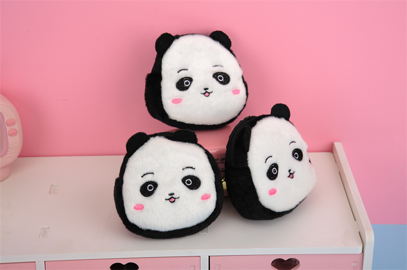 Women's Animal Plush Zipper Coin Purses display picture 1