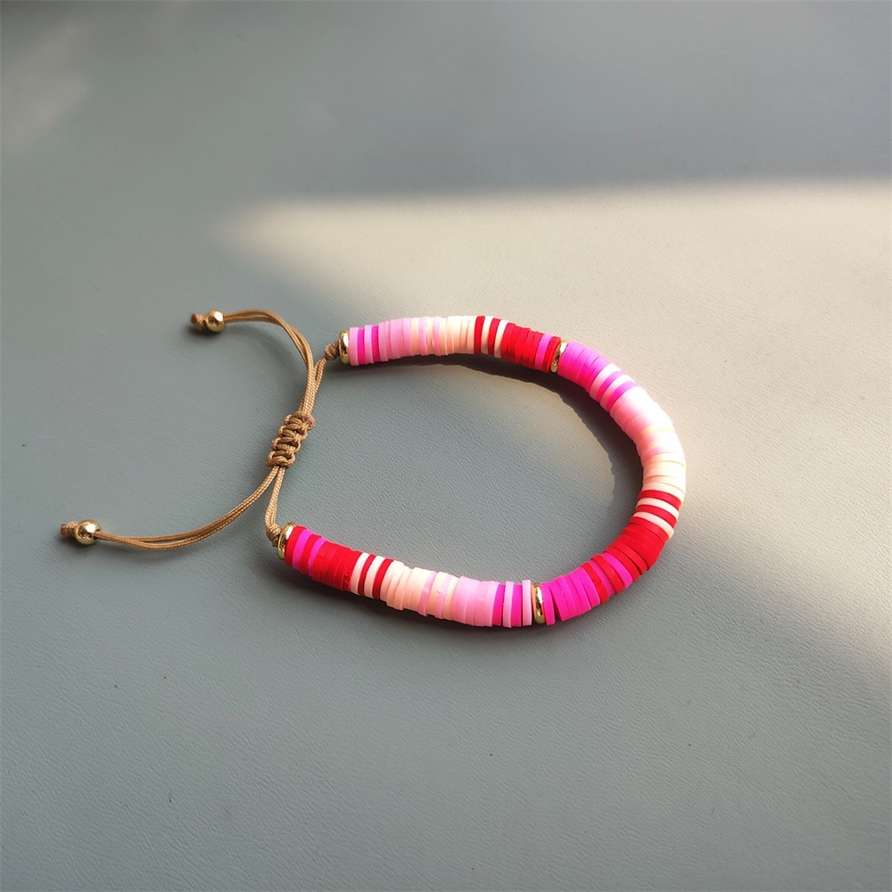 1 Piece 1 Set Casual Geometric Pearl Knitting Womenu0027S Bracelets