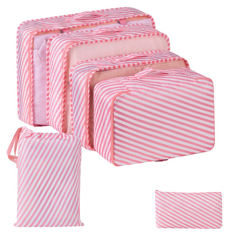 Bolsa de almacenamiento de viaje transfronterizo de moda coreana traje de tela cruzada ropa de equipaje bolsa de organización bolsa de almacenamiento de ropa interior de viaje