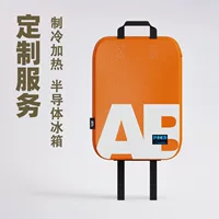 Кастомизированный трансграничный бестселлер среди полупроводниковых автомобильных холодильников малого размера, электрический DC-холодильник, автомобильный охлаждающий мешок с подогревом