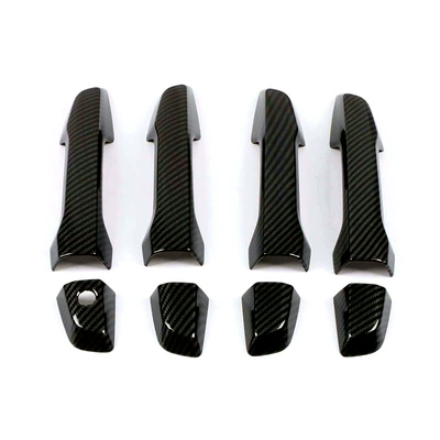 Other Automotive Exterior Supplies Crv Door Handle Decorative - single-hole-carbon-fiber-left-drive