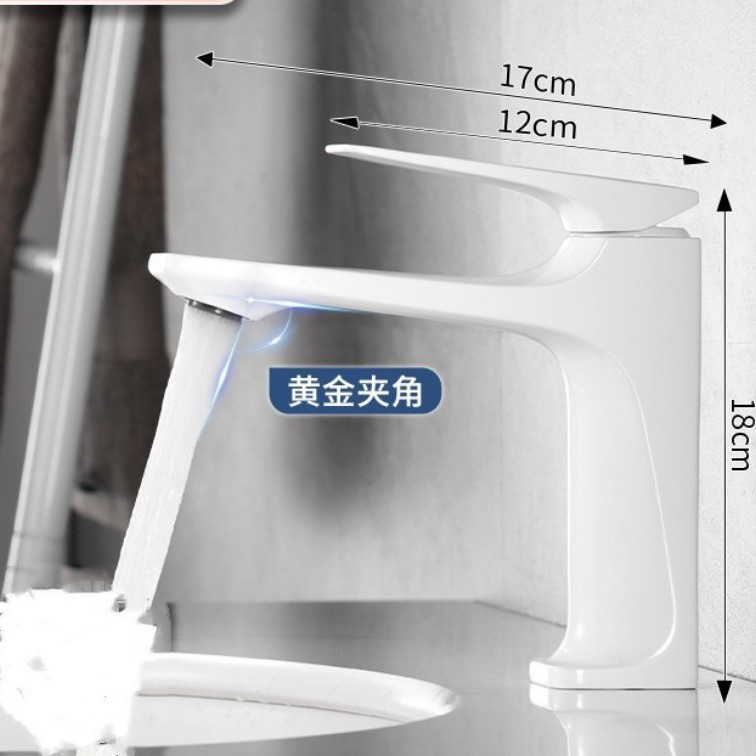 lavabo de baño gabinete grifos comercio exterior transfronterizo mayorista de alto nivel anti-splashing agravado grifo caliente y frío