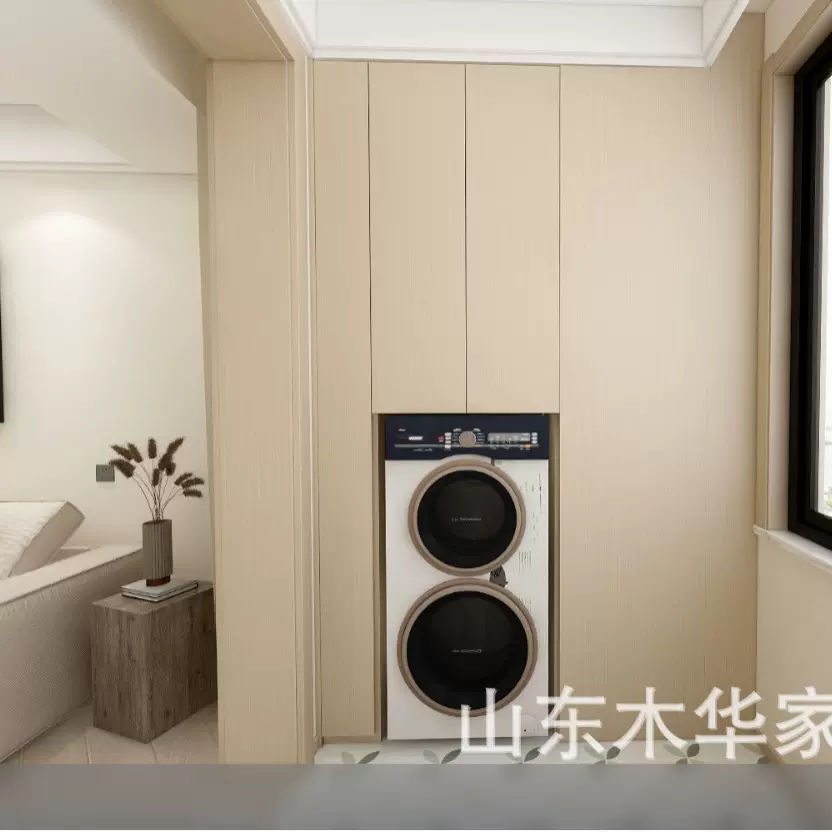 免漆衣柜门板定制厂家直销家具衣柜平开门实木家用开放式衣帽间