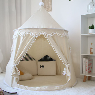 Large Space Children's Tent Portable Indoor Boy and Girl Playhouse Castle Small House