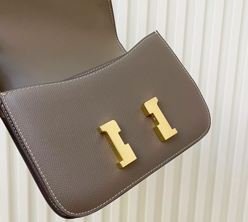 엘리펀트 그레이 골드 버클 올바른 버전