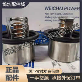 潍柴WP9H柴油发动机WP10.5原厂配件611600060086内置节温器芯82度