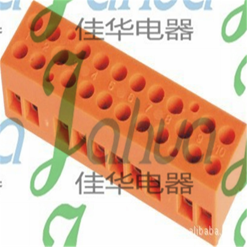 H3801-10 贯通接线端子排 10位接线端子 36A
