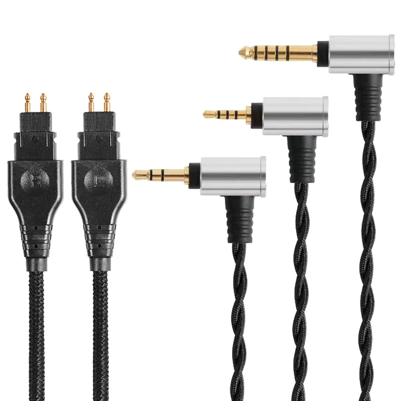 FAAEA头戴式hd650耳机线HD600  HD660S 2.5/4.4mm平衡升级线