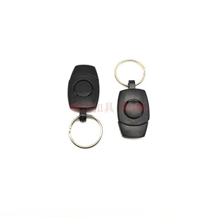 12mm Plastic Push-Button Keychain Id Badge Holder Hanging Buckle Mobile Phone Rope Buckle Accessories Direct Sales Wholesale