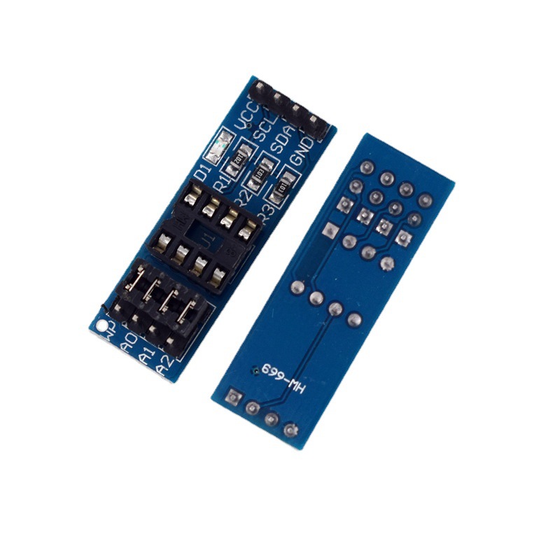 （669A）  AT24CXX I2C接口 EEPROM 存储模块 (不含芯片)