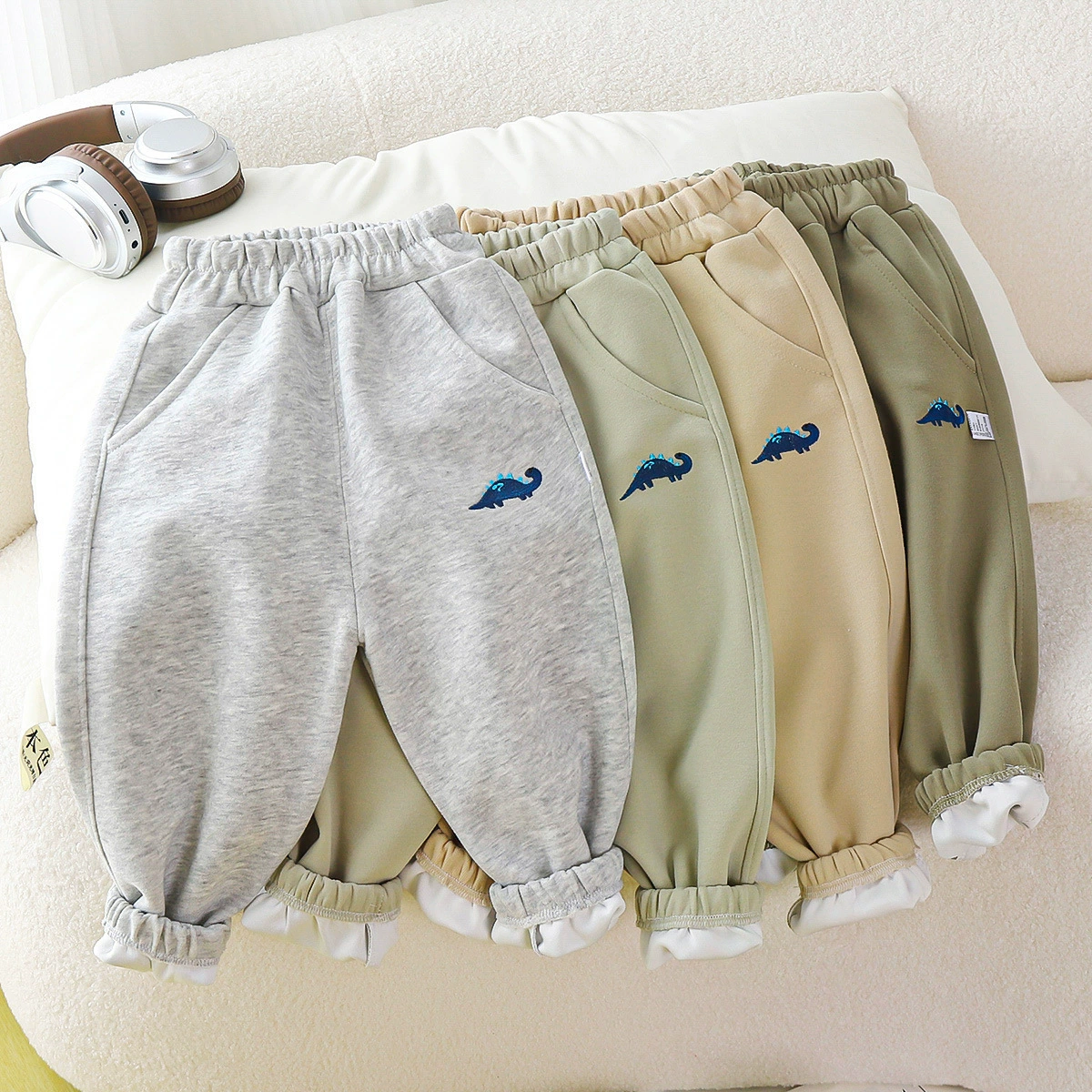 Детские спортивные штаны, новые осенние повседневные штаны для малышей, верхние штаны для мальчиков, свободные штаны, детская одежда, детские штаны, спортивные штаны