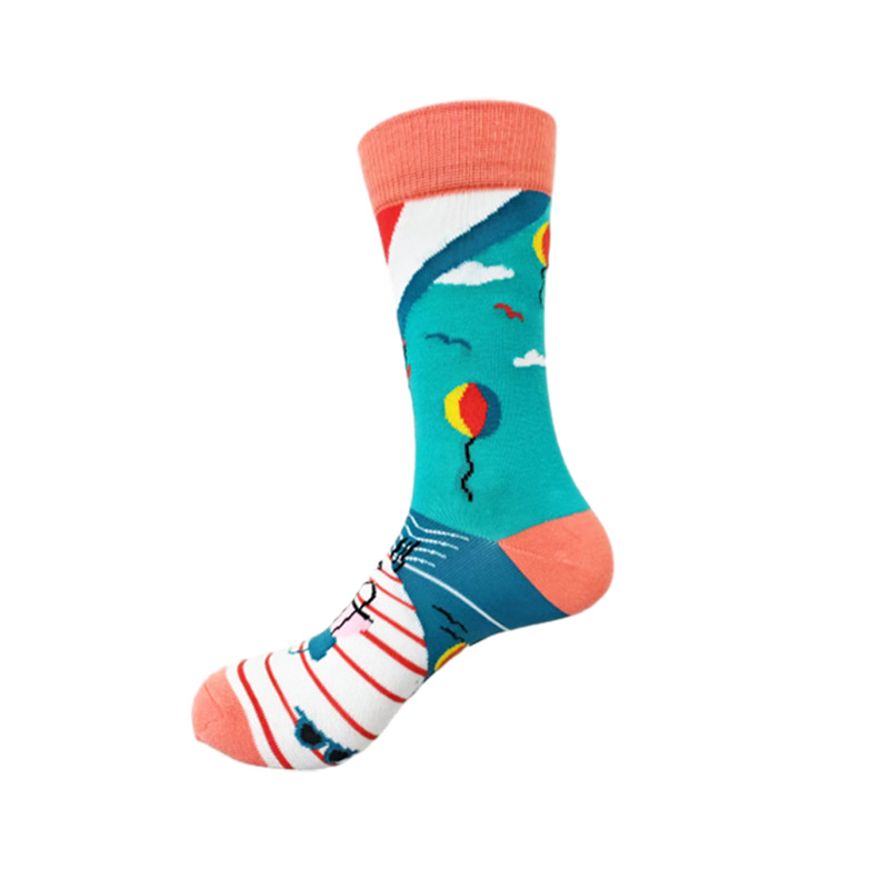 45g Weight Socks Classification Socks Lingerie Type Cotton (more than 50%) Fabric Type A Pair Quantity Casual, Daily Occasion Color Block Pattern All Seasons Season Unisex Gender Cute Style A Pair Cute Unisex Color Block Cotton (more Than 50%) Ankle Socks 17