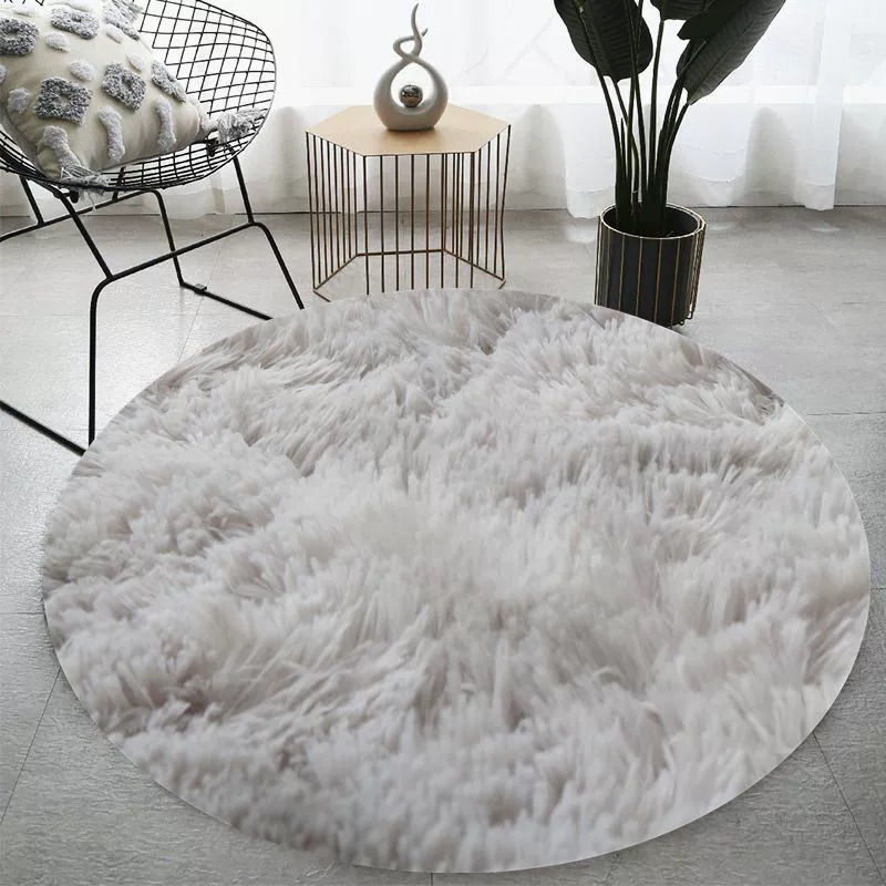 Round carpet, laptop, hexagonal tent, increased thickness, hanging basket