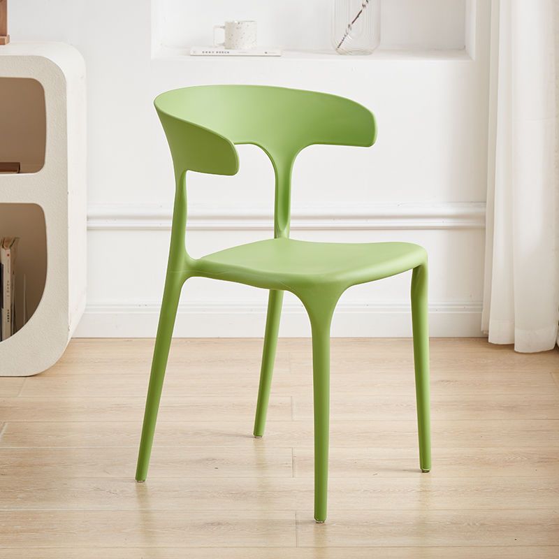 Sillas de plástico sillas de comedor de lujo sillas de mesa de estudio Macaron nuevo silla de corno silla de plástico para adultos