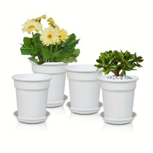 Z 15311 Flared High Plastic Flower Pot ���ջ��� ŷ���羳