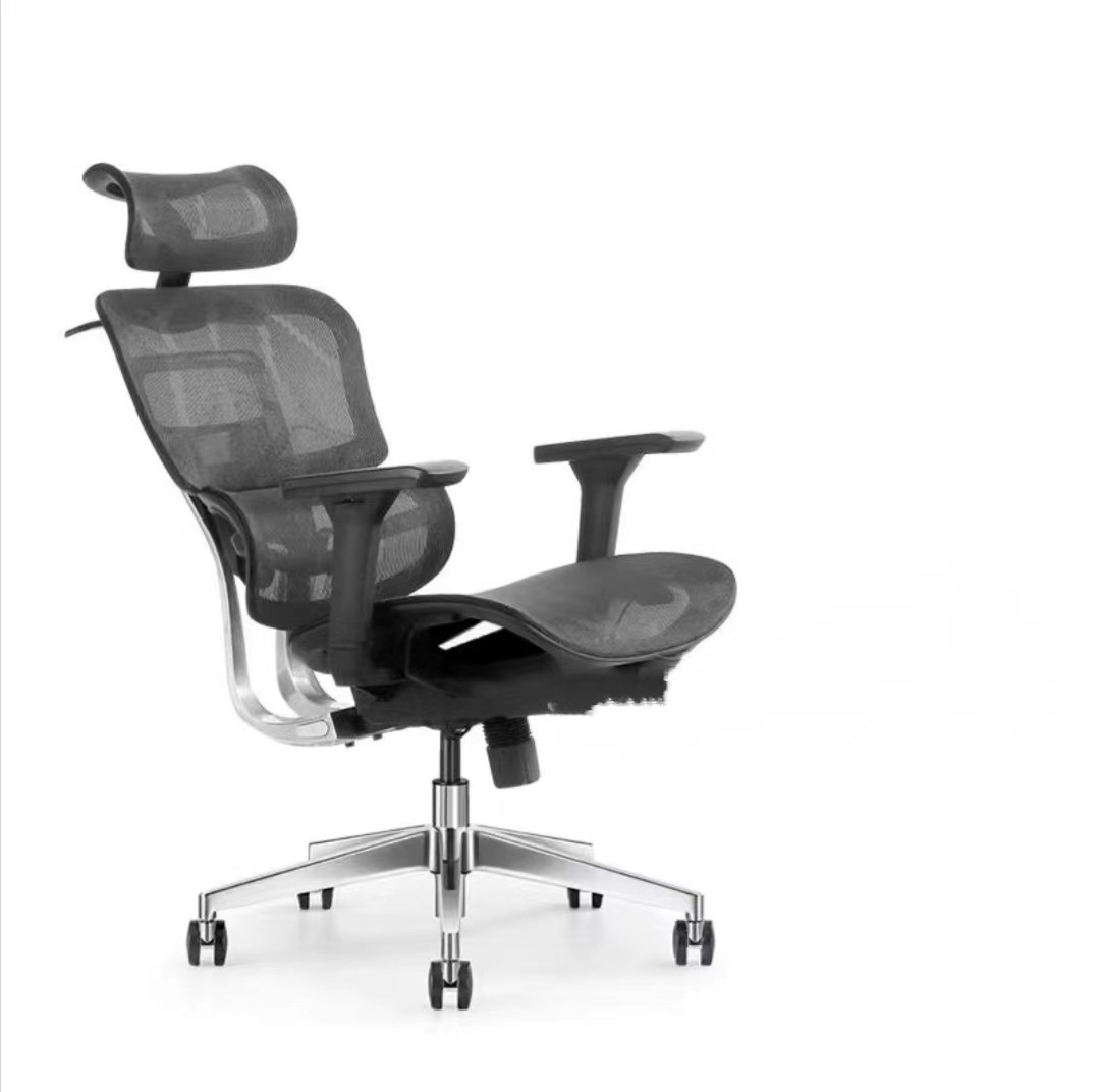 Silla ergonómica cómoda silla de oficina de larga duración Silla de computadora para el hogar SILLA DE personal Silla de entrenamiento de conferencias soporte de cintura ajustable