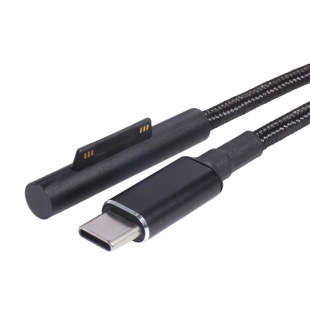 100W power Type-C to magnetic PD fast charging cable suitable for Microsoft SurfacePro computer charging cable