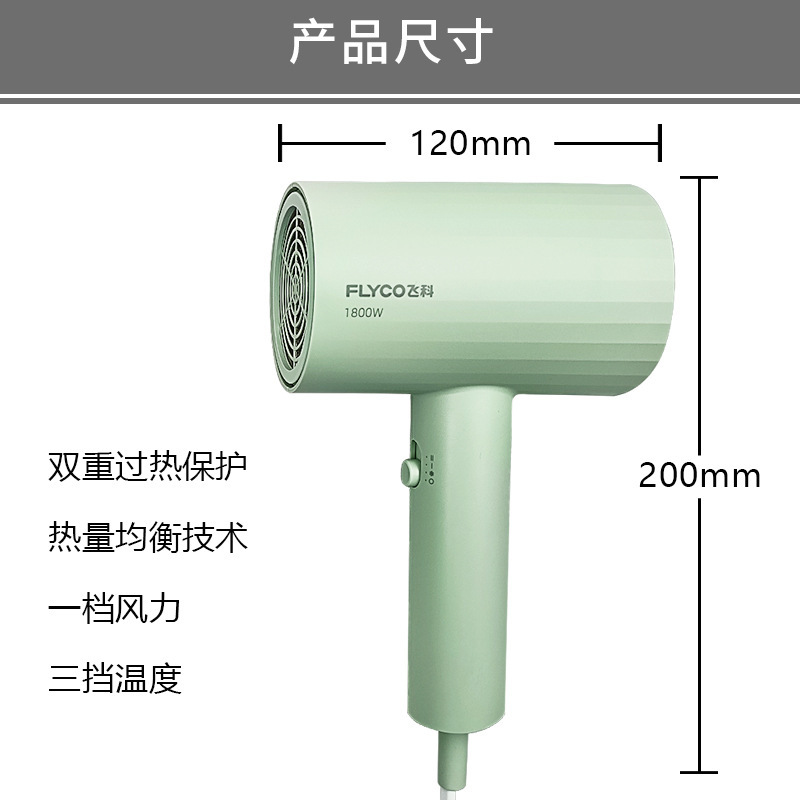 【送料無料・メーカー直送】Feike ヘアドライヤー FH6296 家庭用温冷風ハイパワーヘアドライヤー ギフト|undefined