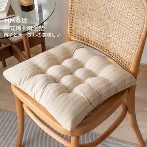 Nine holes-japanese style beige strips