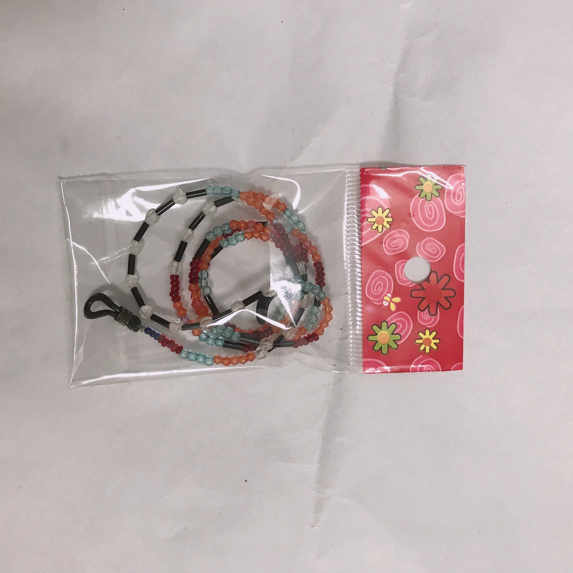 Non-slip glasses, beaded bracelet handmade