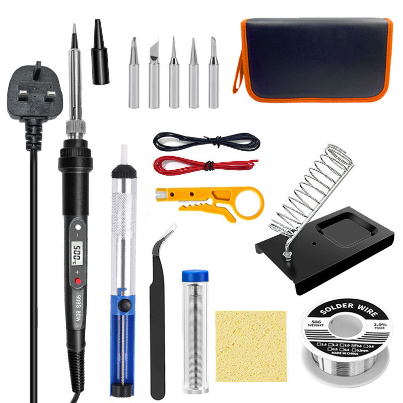 908S烙铁套装80W焊接工具包套装家用电脑手机维修
