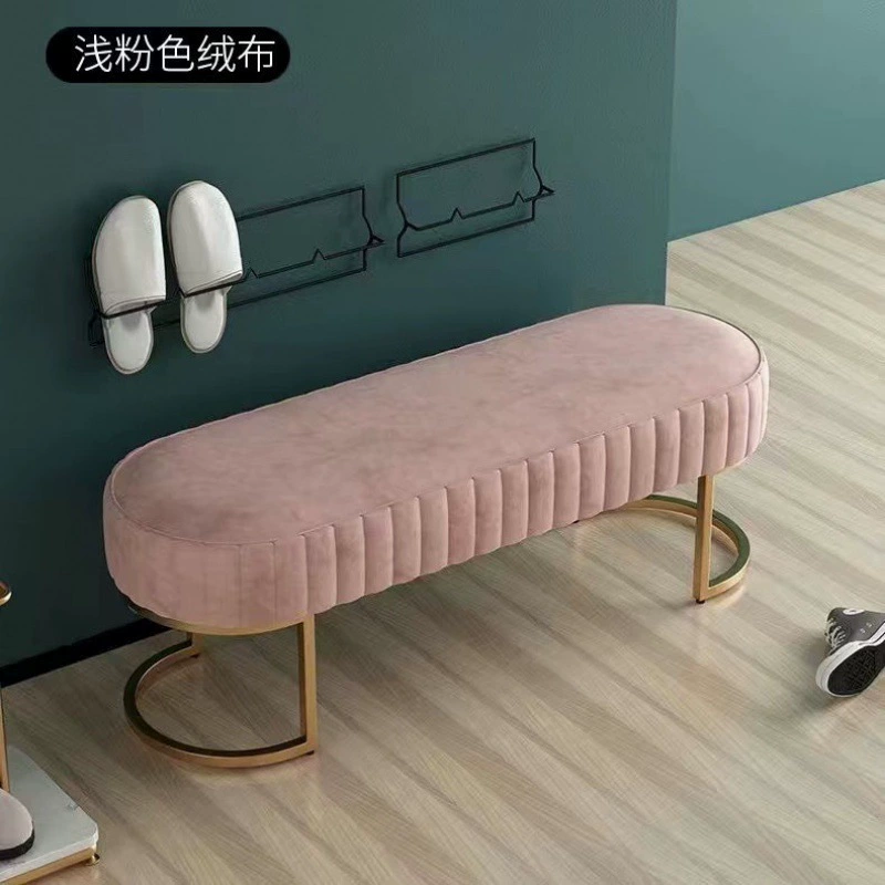 Современная минималистская смена обуви табурет раздевалка