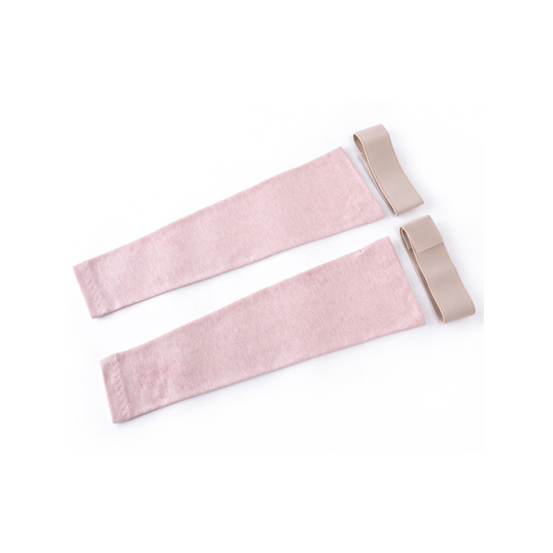 Wholesale all-season cotton velvet strap knee and leg warmers for air-conditioned rooms, cold protection, cycling, and anti-slip elastic leg warmers for old cold legs