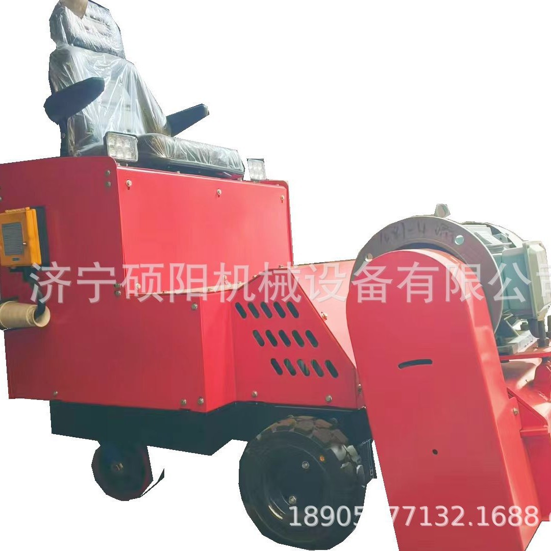 小型电动路面铣刨机 路面拉毛机生产厂家 电动铣刨机用法高效