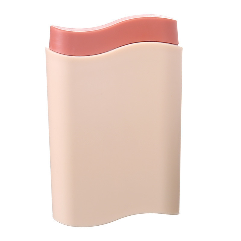 Caja de medicina pequeña portátil medicina de viaje caja de embalaje de 7 días caja de almacenamiento sellada mini compartimento Caja Sellada 6 rejillas