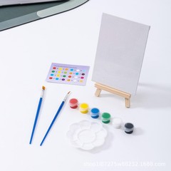 10*10油絵ボード児童彩色セットミニdiy手描き画架顔料絵筆メーカー直販