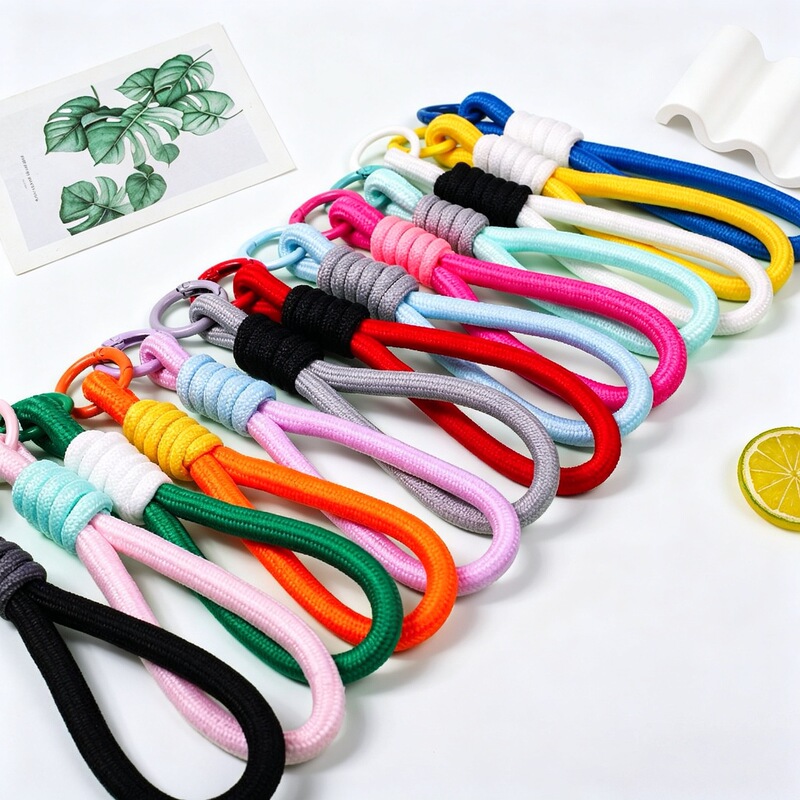 Trendy Mobile Phone Wrist Strap, Short and Lightweight Keychain Strap, Trendy Accessory Strap, Id Card Strap