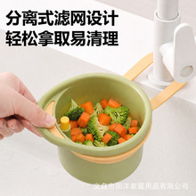 可挂式水槽沥水篮家用厨房水槽分离食物残渣过滤篮水果清洗滤水篮