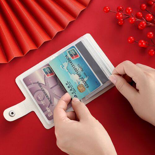 Ultra-thin cartoon cute card holder anti-theft women's national trend card slot demagnetizing large capacity portable personalized men's identity bag