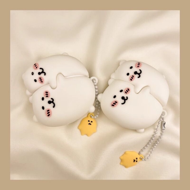 适用苹果新四代无线蓝牙耳机保护套AirPods4卡通可爱软壳工厂直销|undefined