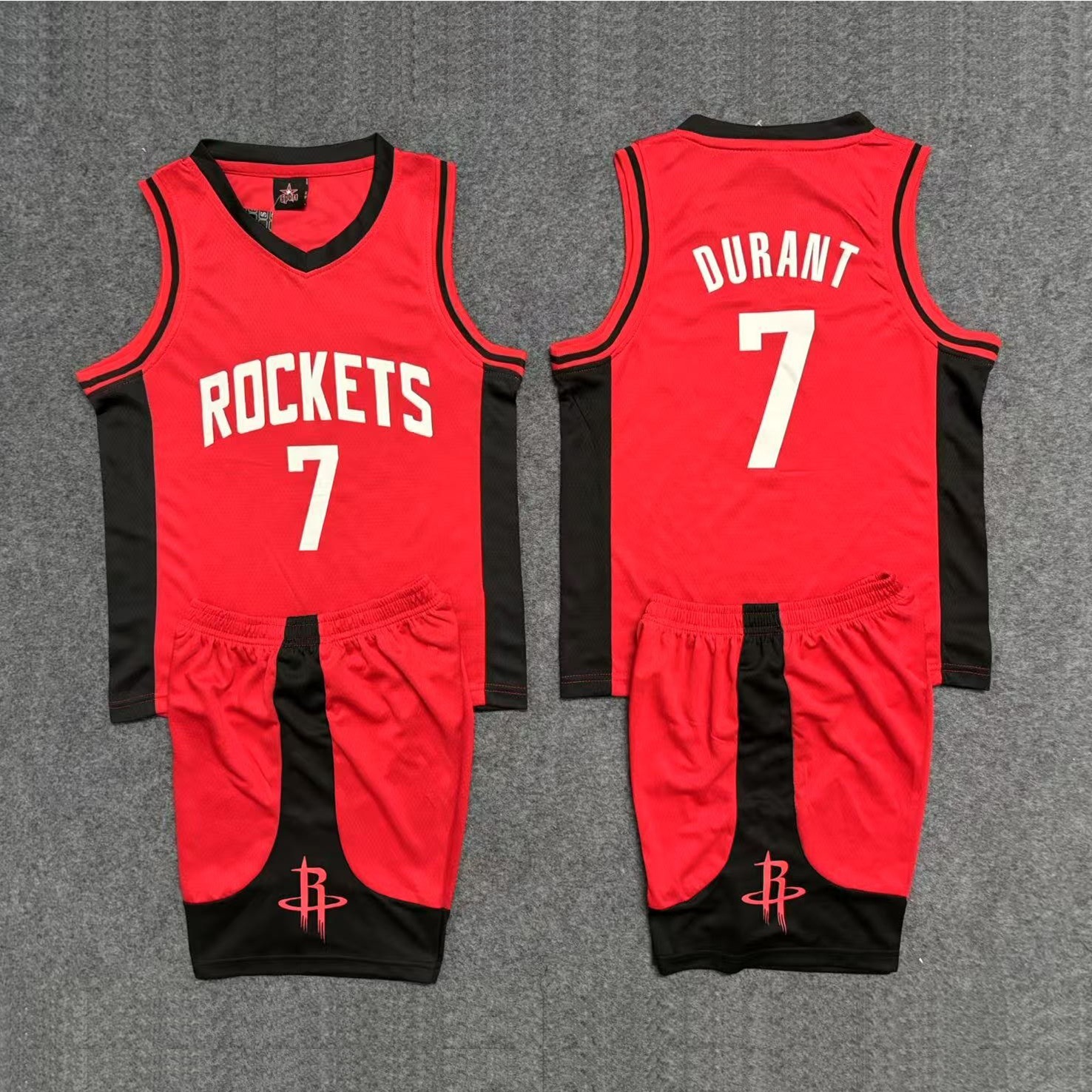 Children's Vest Basketball Suit Kindergarten Performance Suit No. 7 Durant Sports Jersey Wholesale Group Purchase