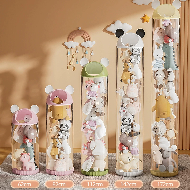 Doll, storage system, plush toy