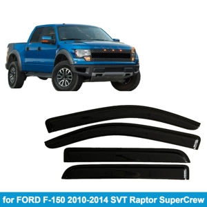 Suitable for Ford Ford F-150 10-14 Svt Raptor Supercrew Side Window Deflector