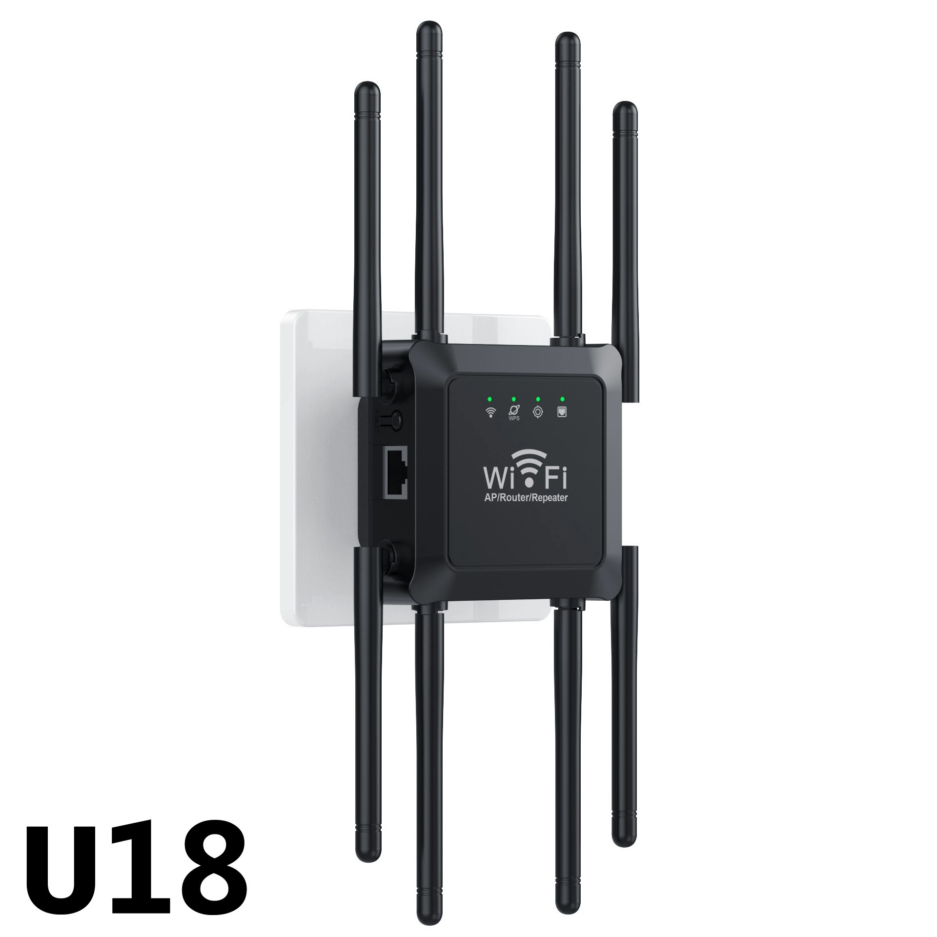 Новый 8 антенны Wi-Fi Беспроводной ретранслятор 300 м Усилитель сигнала Усилитель удлинитель маршрута