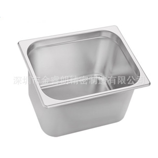Ultrasonic cleaning machine accessories fruit basin vegetable basin cleaning tank electrolytic parts basin 304 stainless steel liner