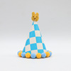 Free shipping cake decorative cartoon animal hair ball hats birthday hat party Patty party hat