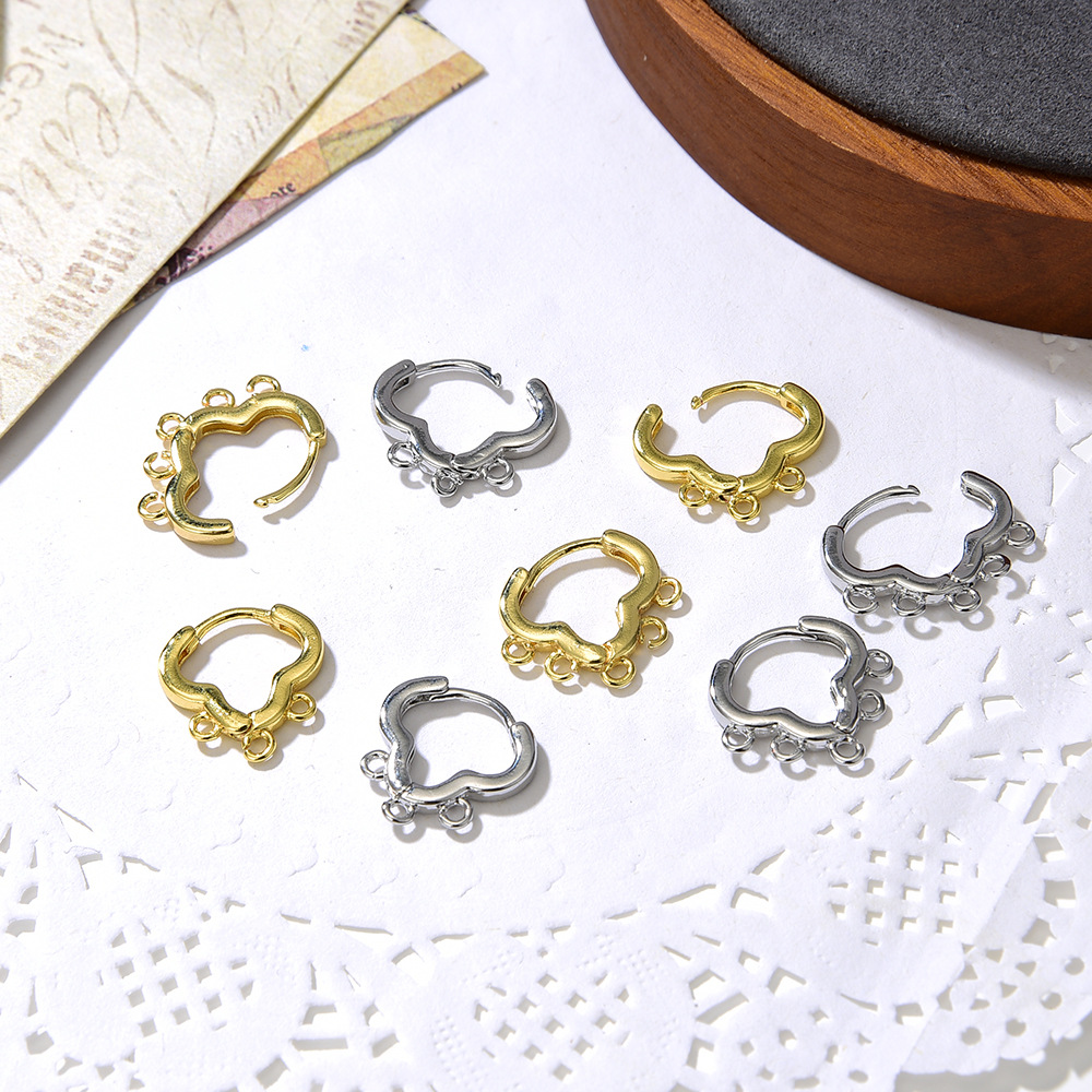 7g Weight Earrings Classification 1 Pair Quantity Fashion Geometric Copper Plating Earrings 1 Pair