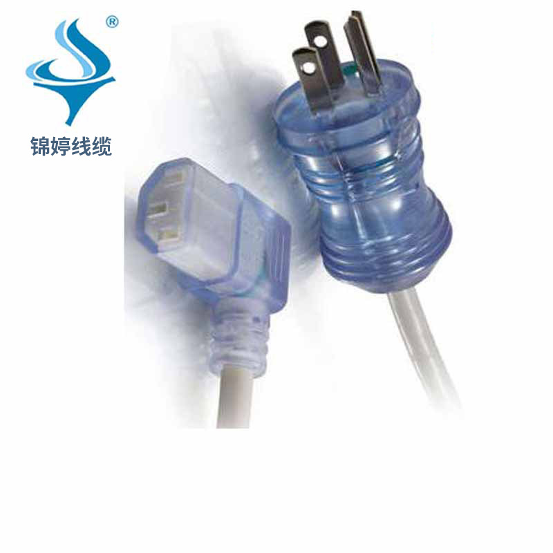 【厂家供应】Hospital Grade美标医疗插头 NEMA5-15P医疗设备插头