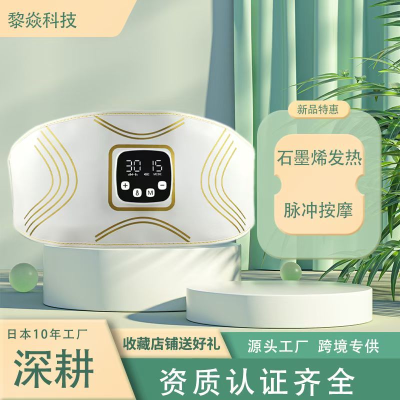 Germany's 2026 New Oks Same Style Waist and Abdomen Massager Full-Burning Mesotherapy Instrument Ems Microcurrent Abdominal Fitness Massage Belt