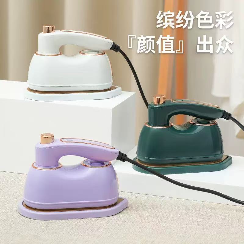 Electric Ironing and Garment Ironing Machine Two-In-One Dry and Wet Portable Small Household High-Power Mini Steam Electric Iron with Temperature Adjustment
